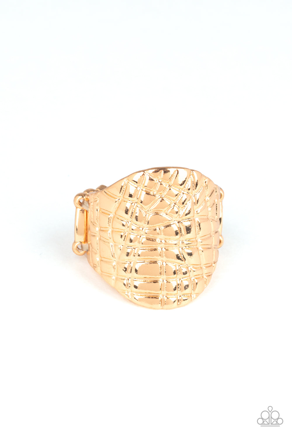 Metal Jungle Gold Ring