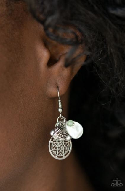 Ocean Oracle Green Earring