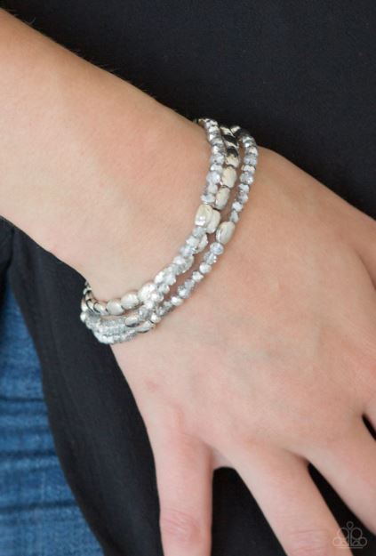 Only Hello Beautiful Silver Bracelet