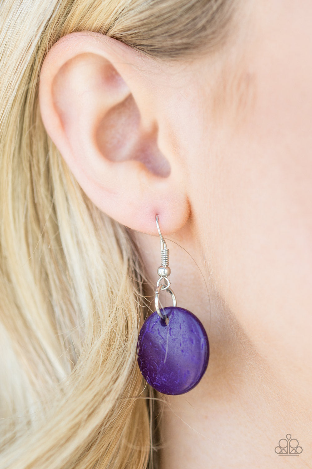 Pacific Paradise Purple Necklace