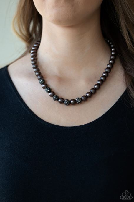 Posh Boss Black Necklace
