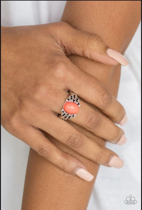 Princess Problems Orange Ring