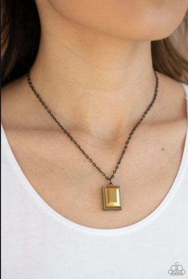 Pro Edge Brass Necklace