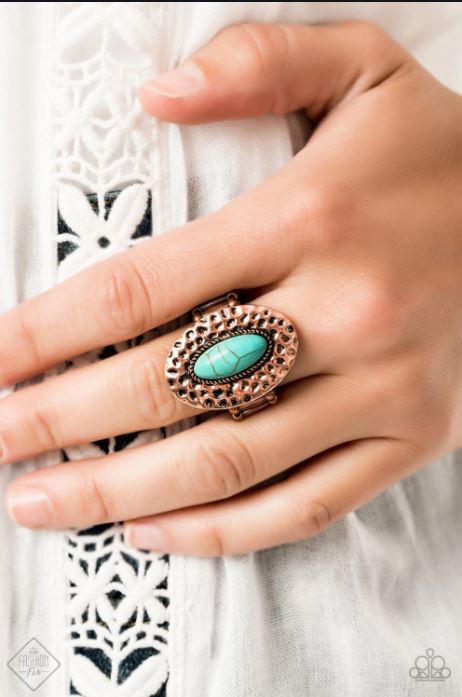Ruler Radiance Copper Ring
