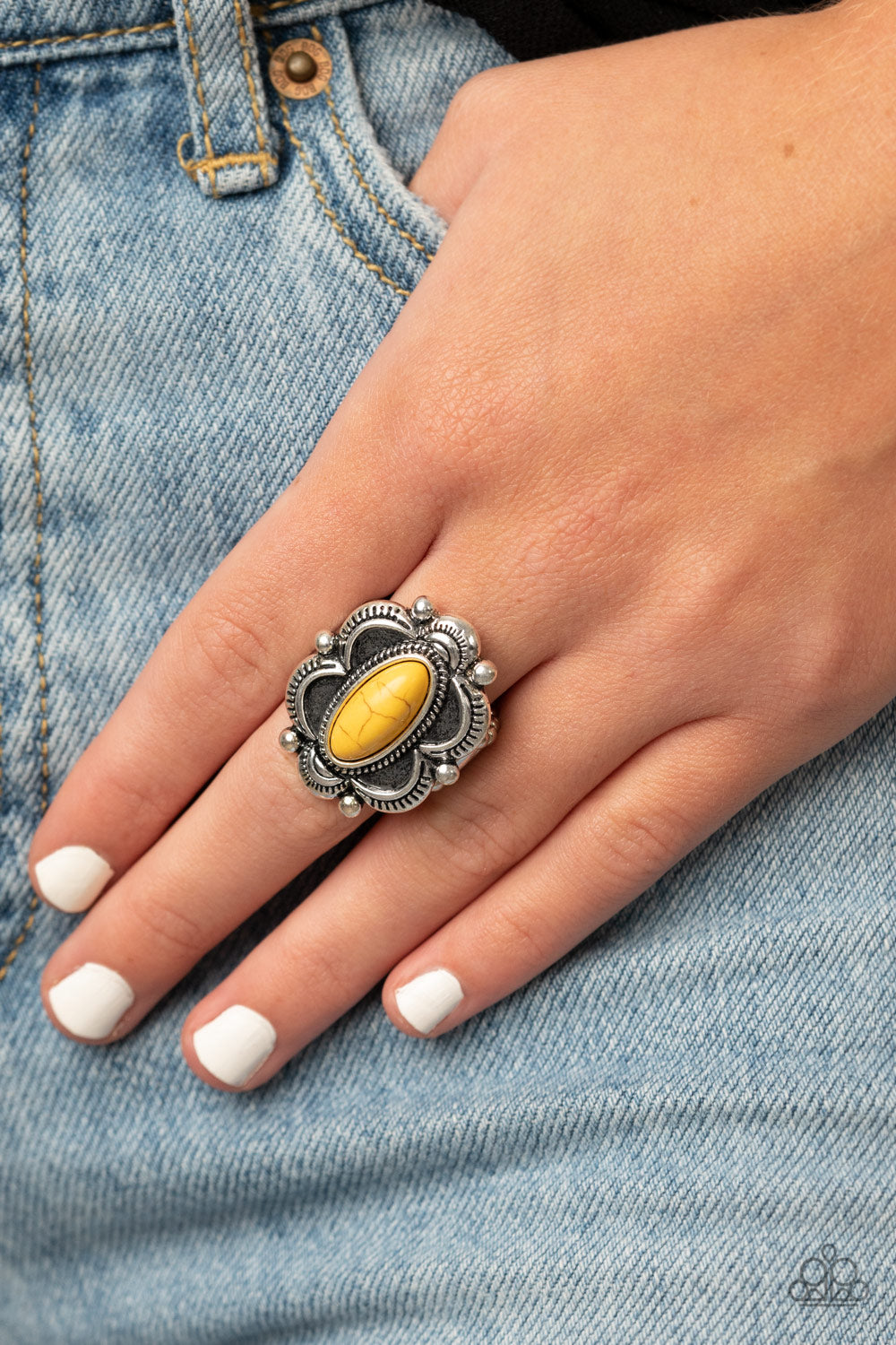 Sage Garden Yellow Ring