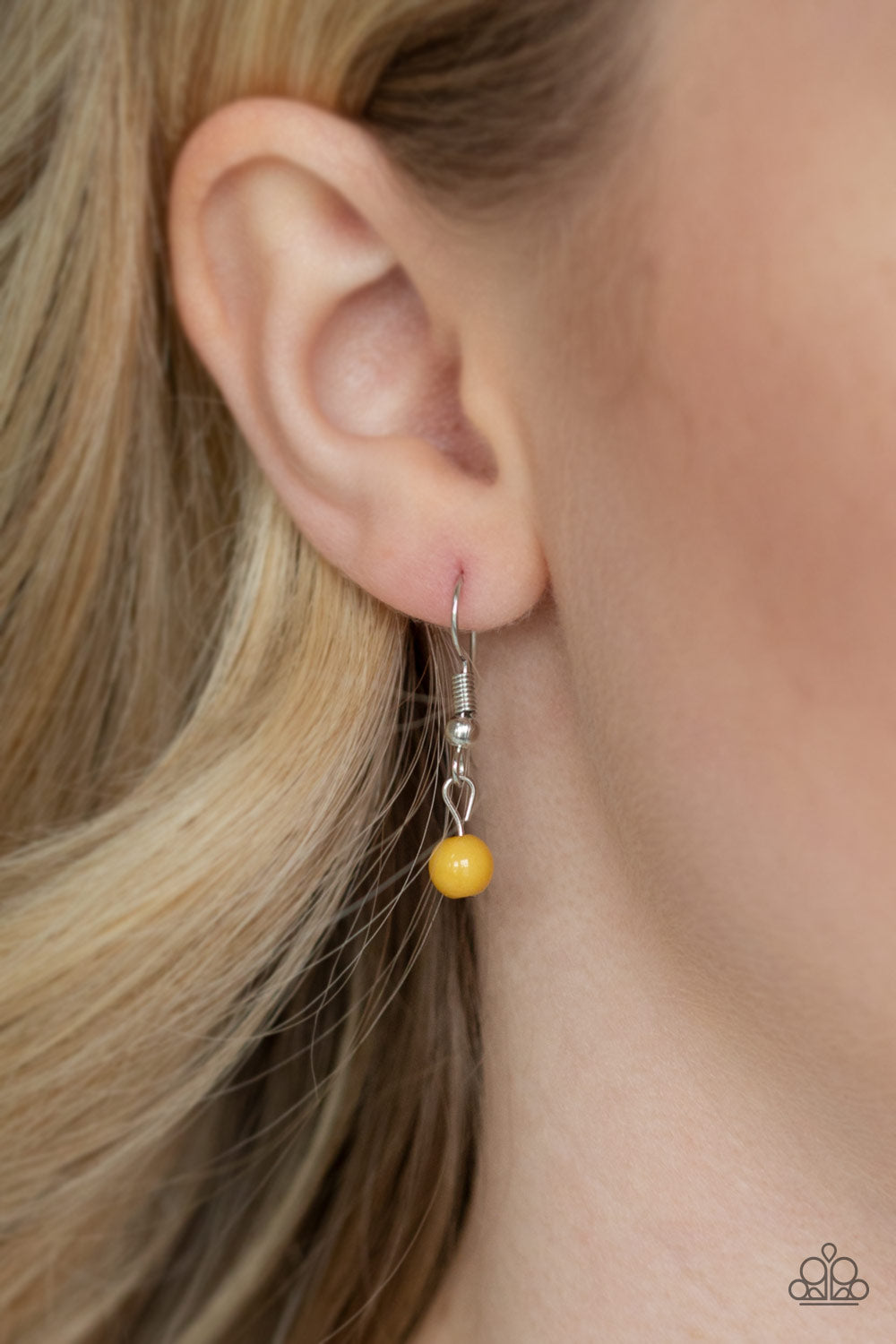 Seasonal Sensation Yellow Necklace