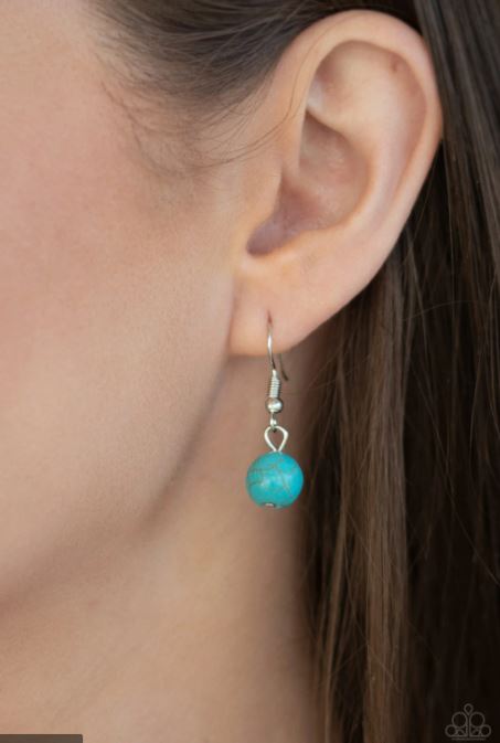 Sedimentary Colors Blue Necklace