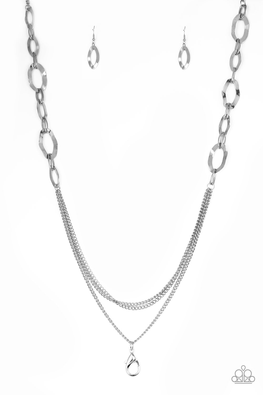 Street Beat Silver Lanyard