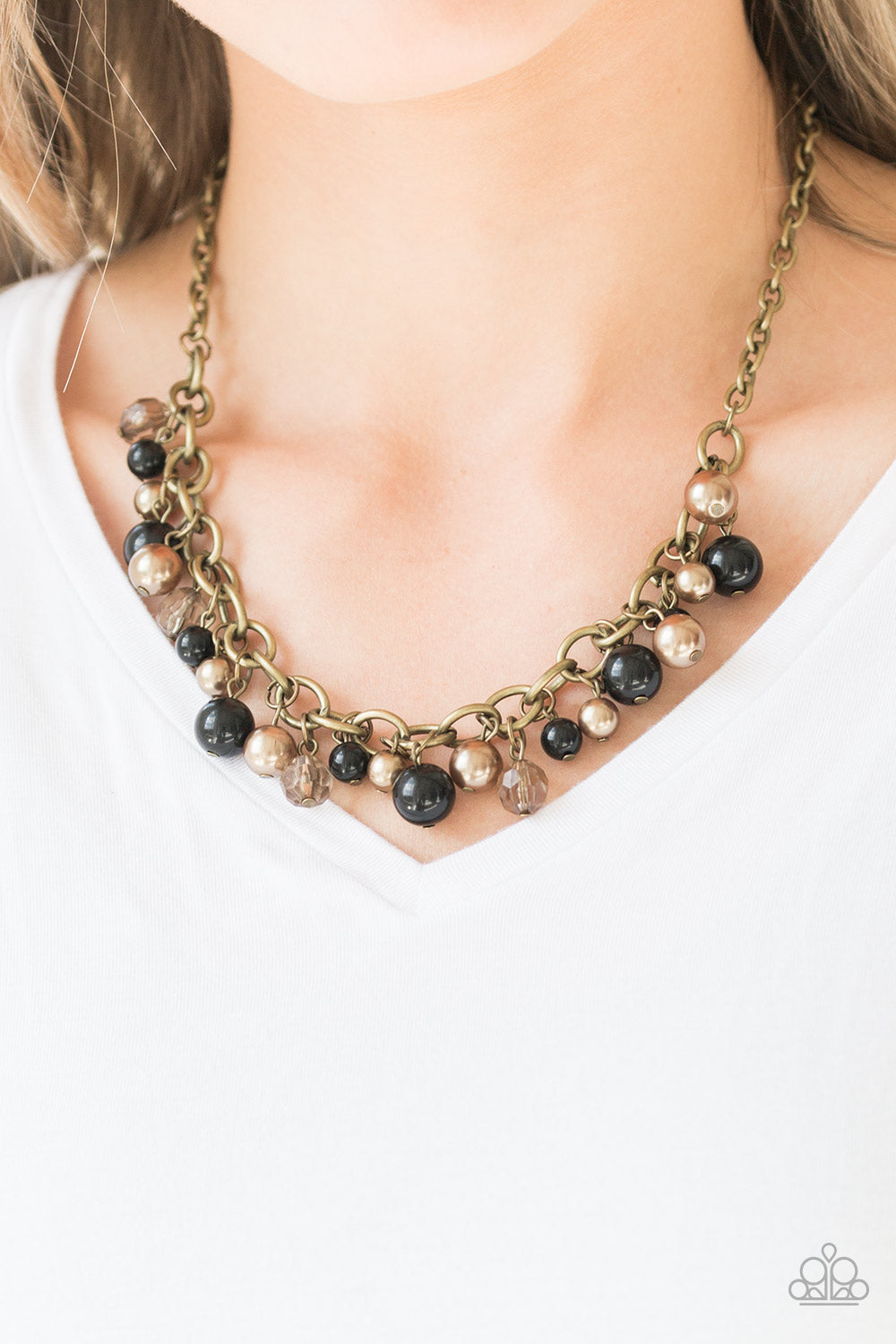 The GRIT Crowd Black Necklace