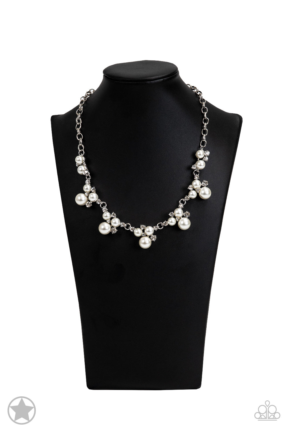 Toast To Perfection White Necklace