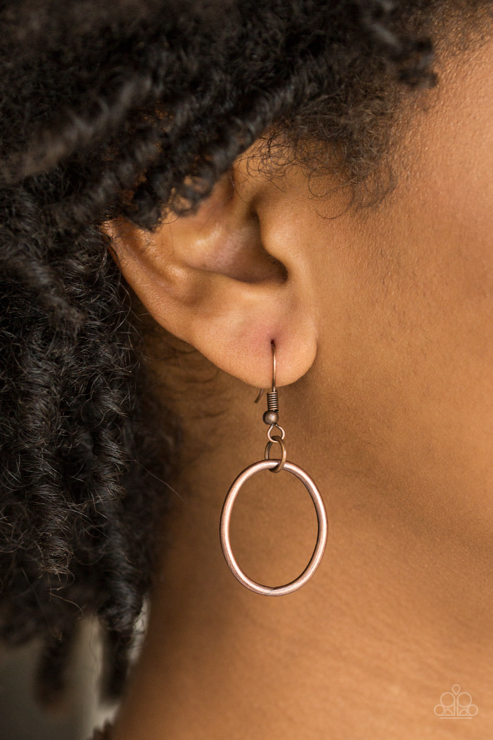 Urban Orbit Copper Necklace