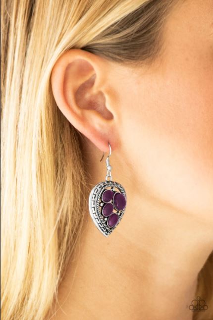 Wild Heart Wonder Purple Earring
