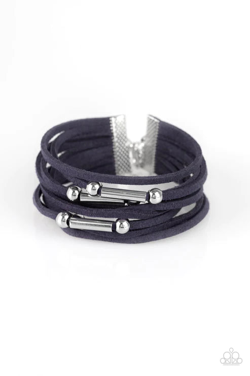 Back To BACKPACKER Blue Bracelet