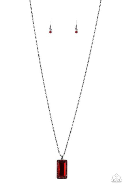 Bada BLING Bada Boom Red Necklace