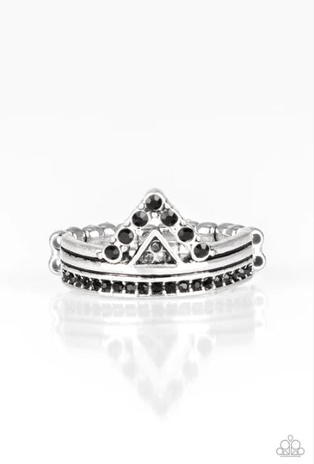 Base Over Apex Black Ring