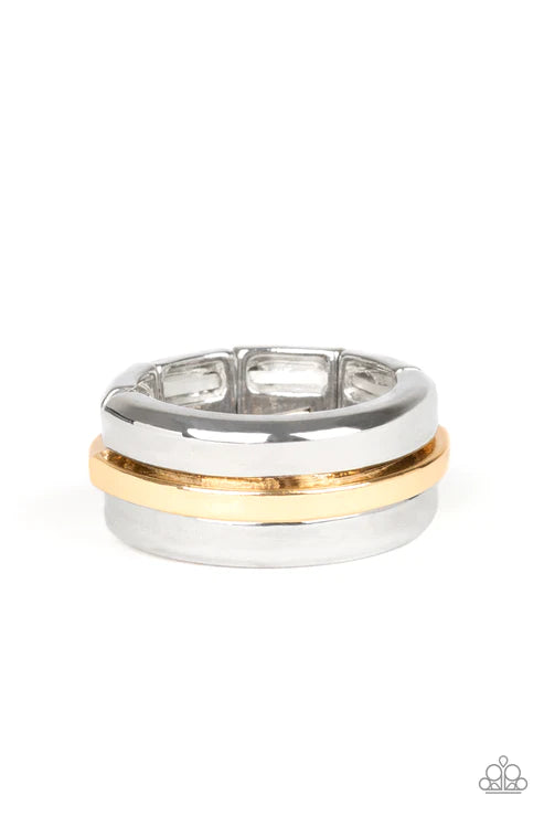 Battle Tank Silver Ring