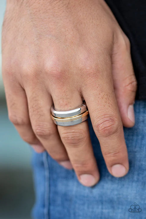 Battle Tank Silver Ring