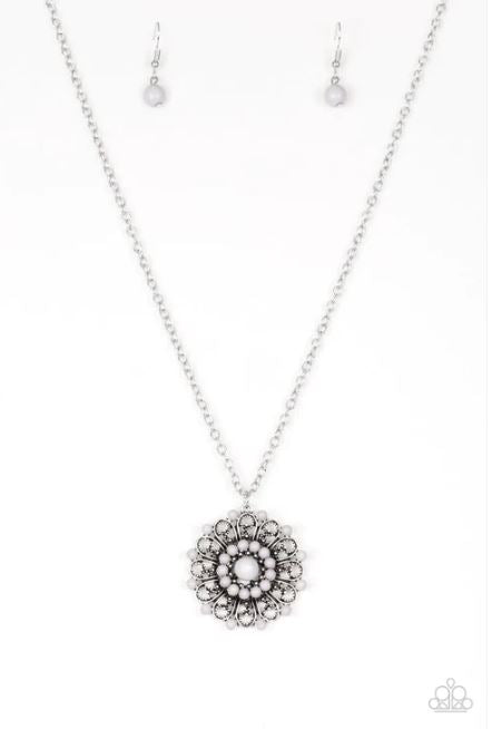 Boho Bonaza Silver Necklace