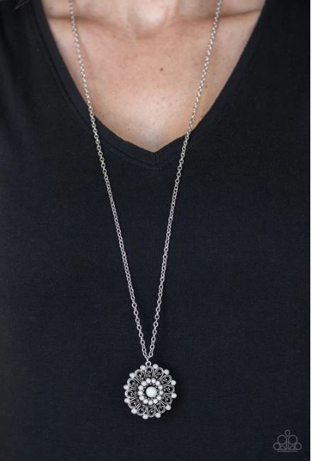 Boho Bonaza Silver Necklace