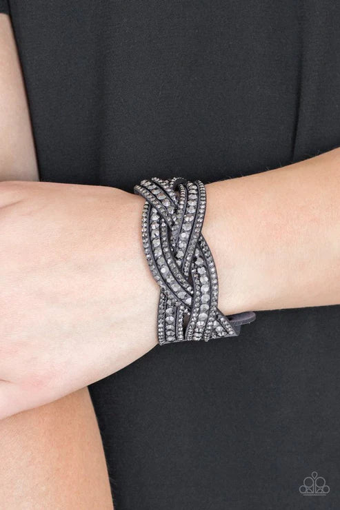 Bring On The Bling Silver Bracelet