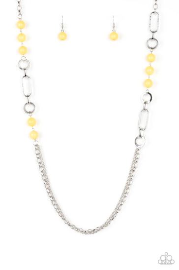 CACHE Me Out Yellow Necklace