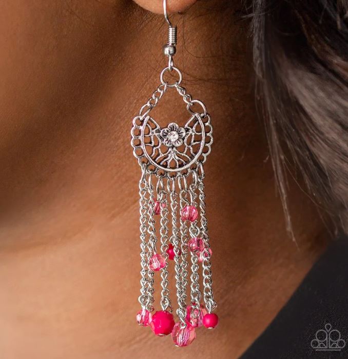 Daisy Daydream Pink Earrings