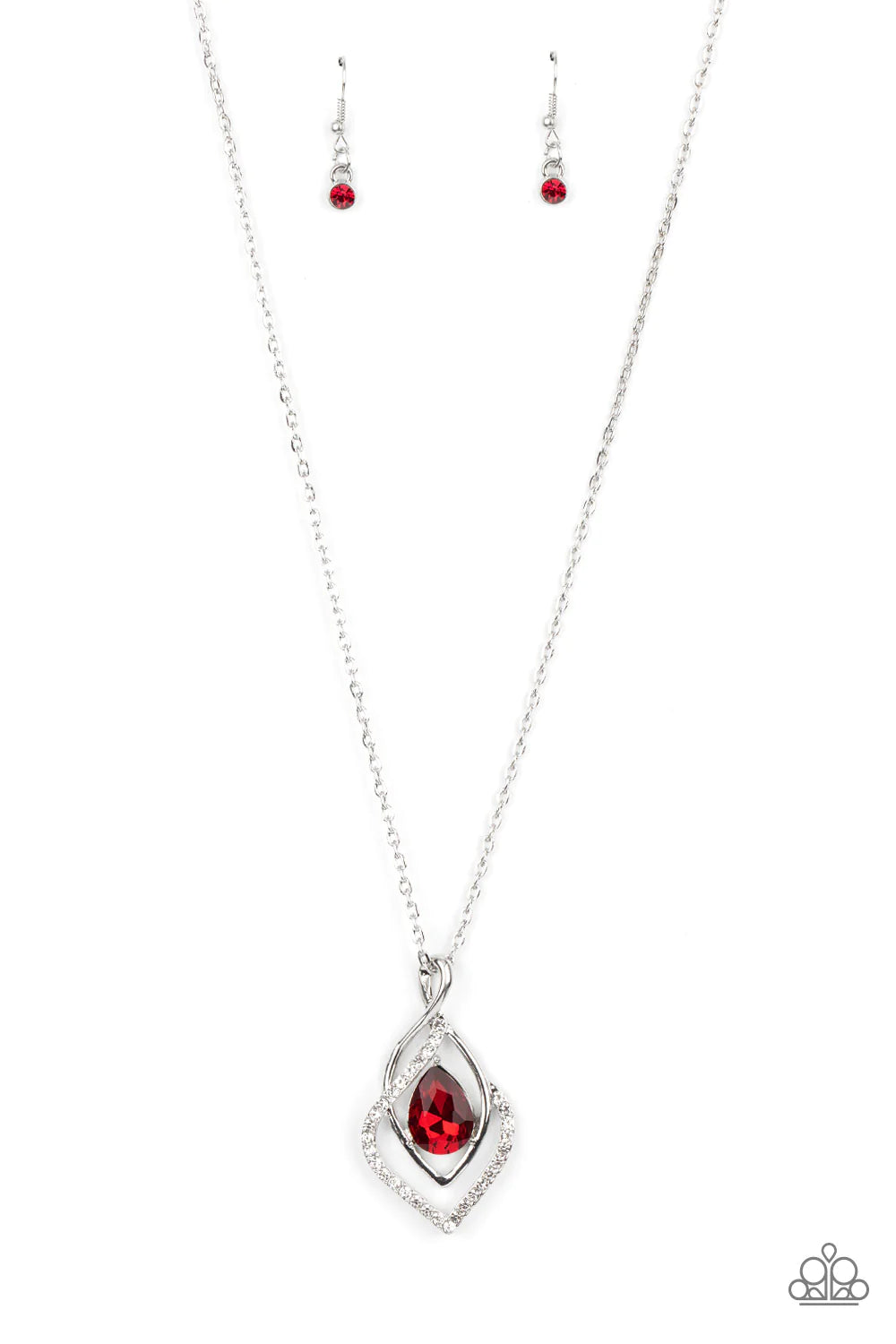 Dauntless Demure Red Necklace