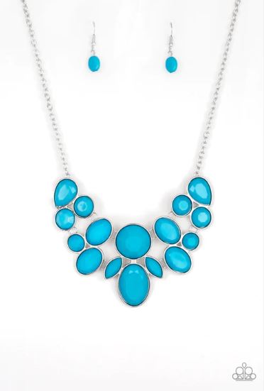 Demi-Diva Blue Necklace