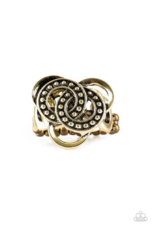Dizzying Distraction Brass Ring