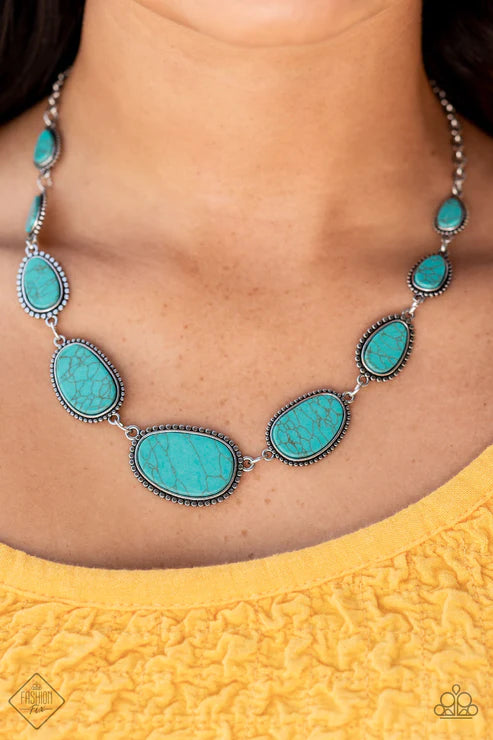Elemental Eden Blue Necklace