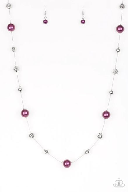 Eloquently Eloguent Purple Necklace