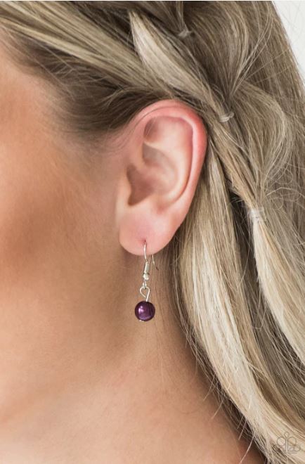 Eloquently Eloguent Purple Necklace