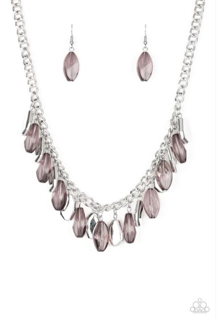 Fringe Fabulous Silver Necklace