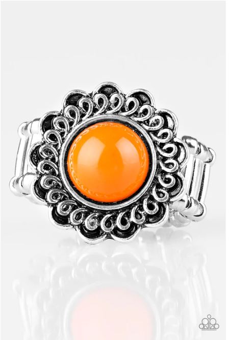 Garden Stroll Orange Ring