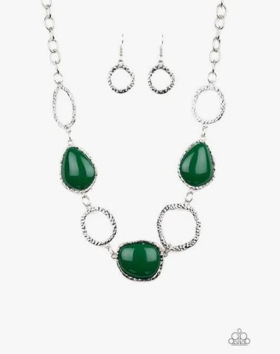 Haute Heirloom Green Necklace