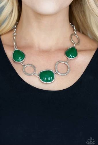 Haute Heirloom Green Necklace