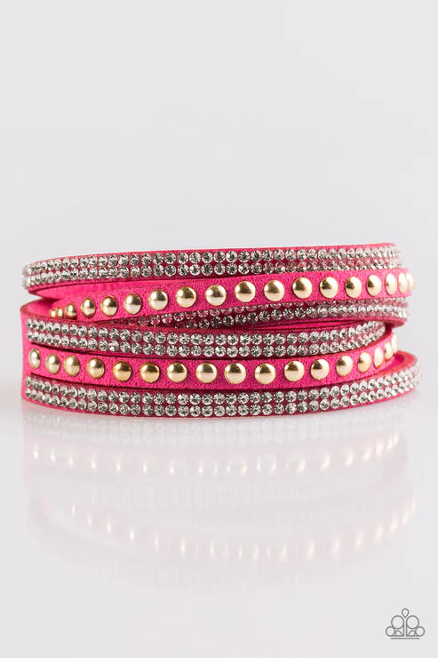 I BOLD YOU SO!  Pink Urban Bracelet