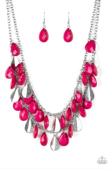 Life of the FIESTA Pink Necklace