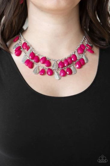 Life of the FIESTA Pink Necklace