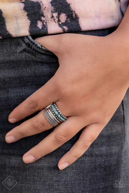 Local Flavor Blue Ring