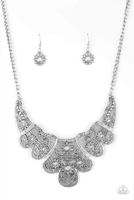 Mess With the Bull Silver Necklace