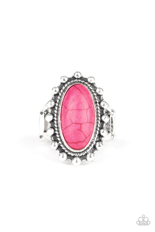 Mineral Movement PInk Ring