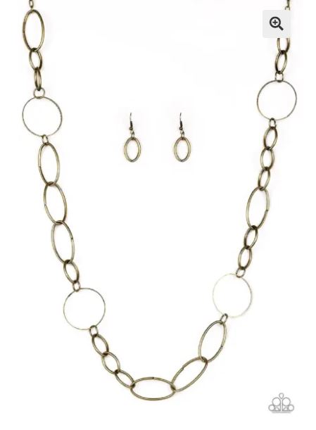 Perfect Mismatch Copper Necklace