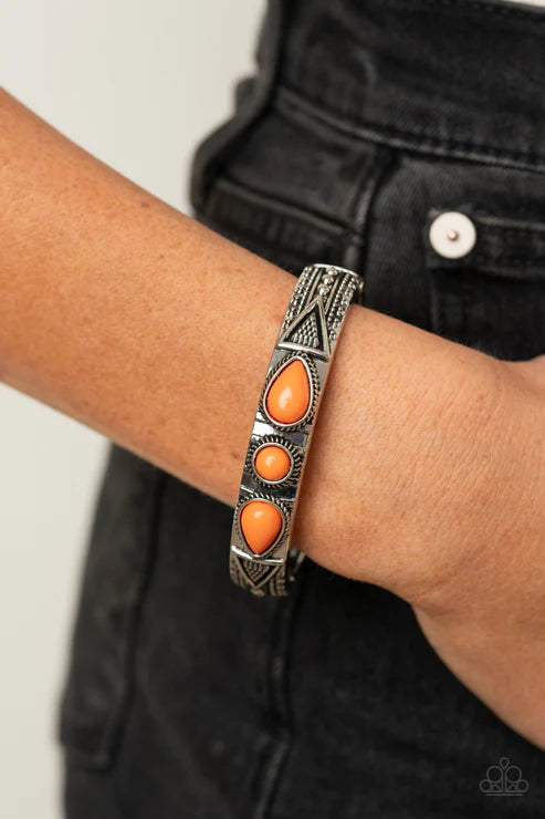 Radiant Ruins Orange Bracelet