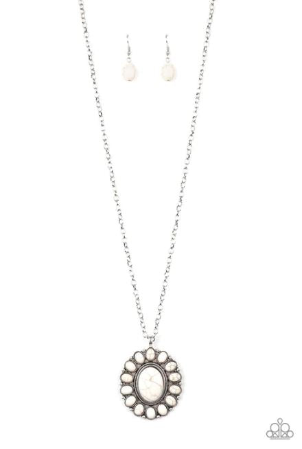 Rancho Roamer White Necklace