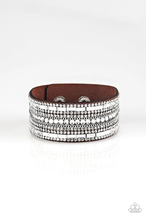 Rebel Radiance Brown Bracelet