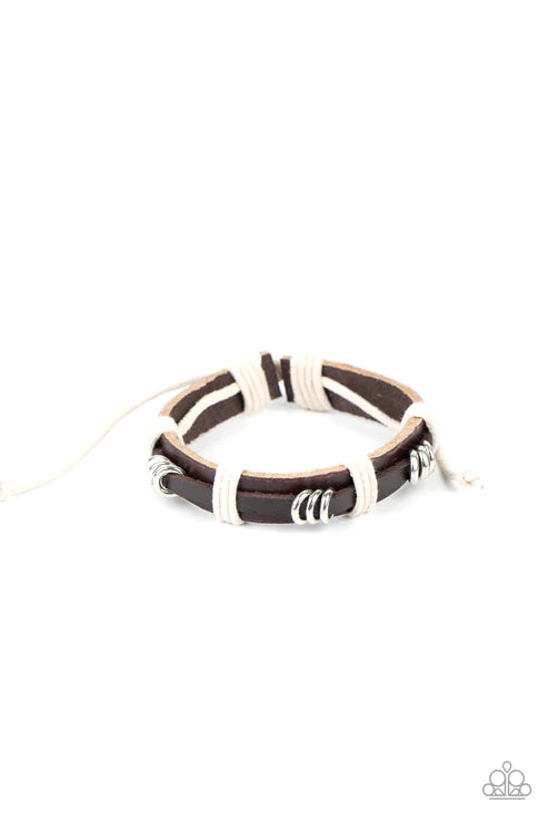 Rodeo Ringleader Brown Bracelet