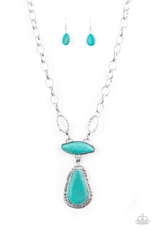 Rural Rapture Blue Necklace