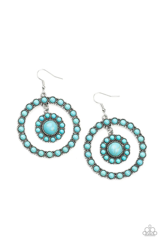 Saguaro Sanctuary Blue Earring