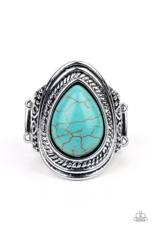 Saguaro Scence Blue Ring